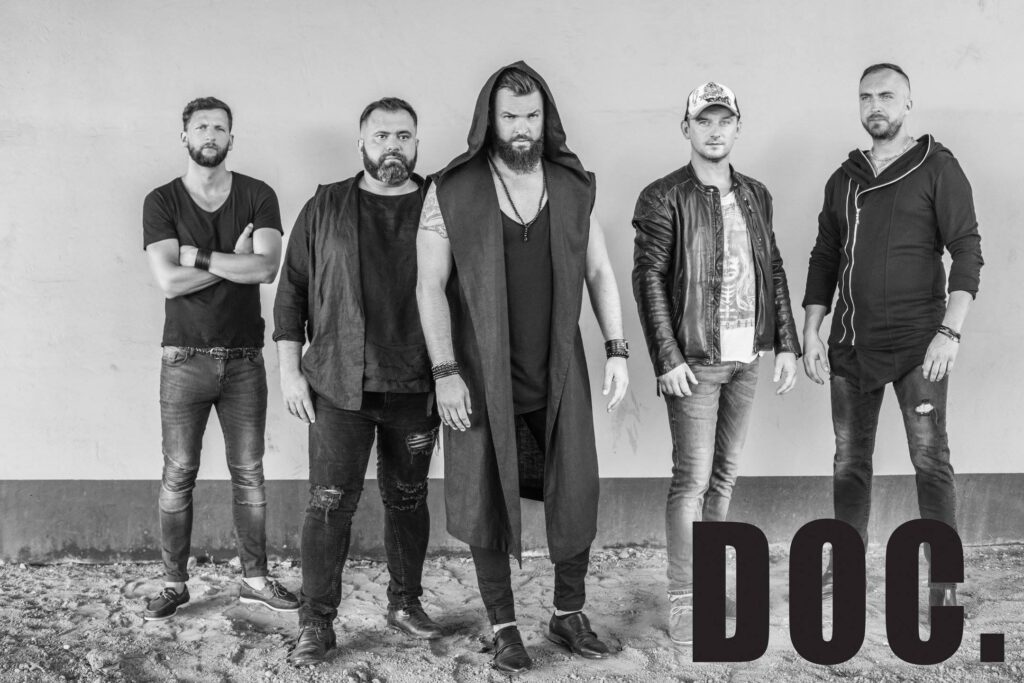 Członkowie zespołu DOC.: Konrad Baum, Tomasz Ryznar, Witold Drapała, Filip Łukaszewicz, Kacper Radek