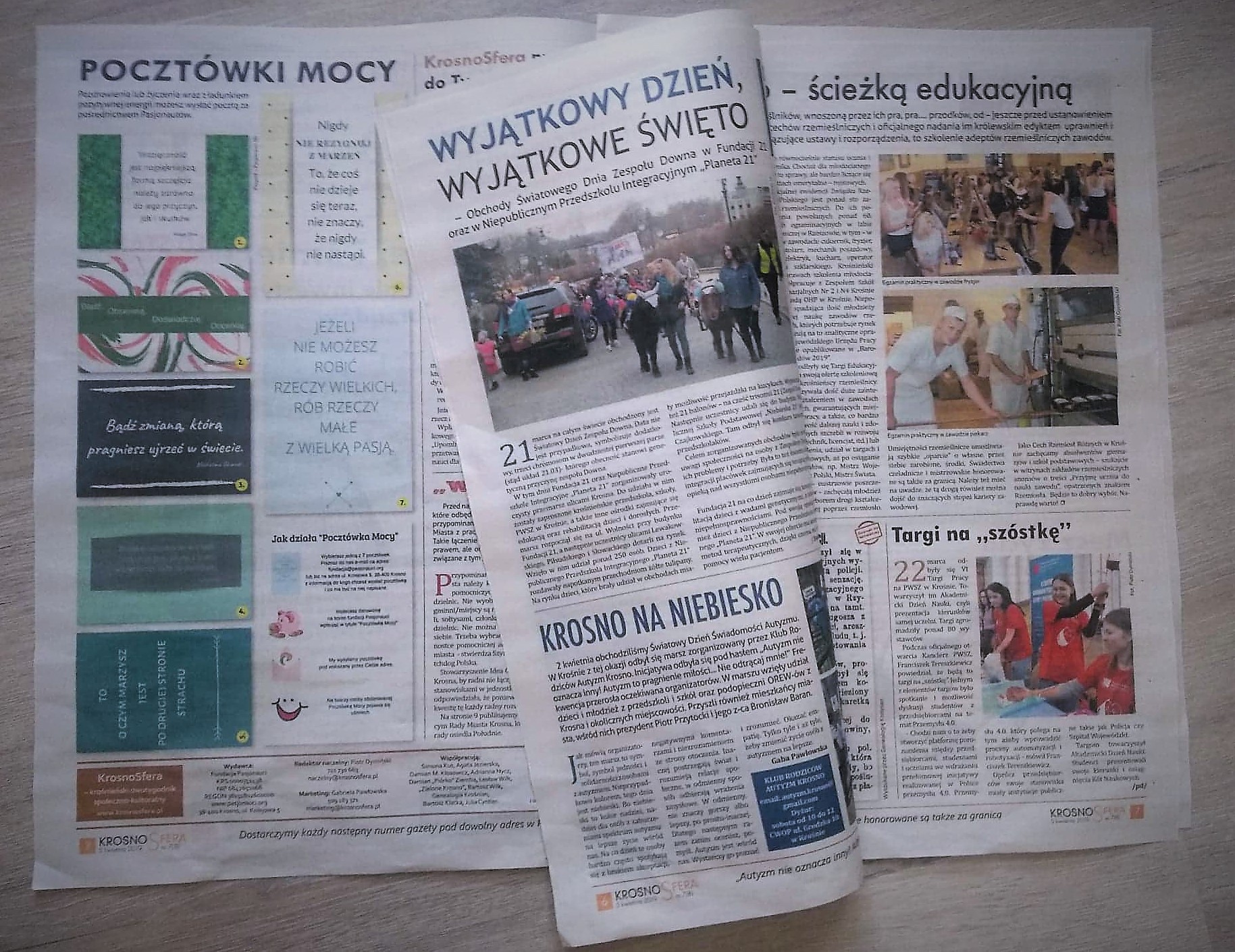 KrosnoSfera, bezpłatny dwutygodnik społeczno-kulturalny wydawany przez fundację Pasjonauci w Krośnie