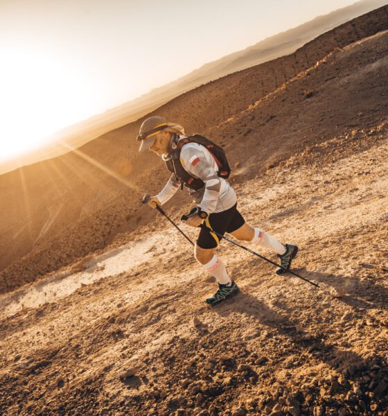 Franciszkanin o. Jacek Wójtowicz na Runmageddon Global Sahara 2019