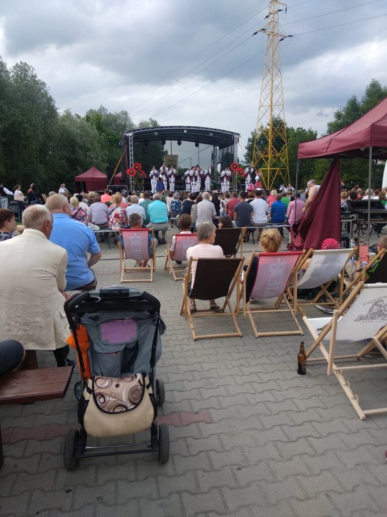 Koncert podczas Wielokulturowej Sobótki nad Wisłokiem