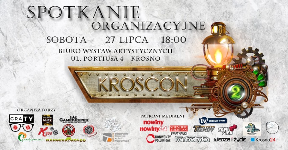 Spotkanie organizacyjno-rekrutacyjne odbędzie się 27lipca o godz. 18.00 w BWA Krosno przy ul. Portiusa 4