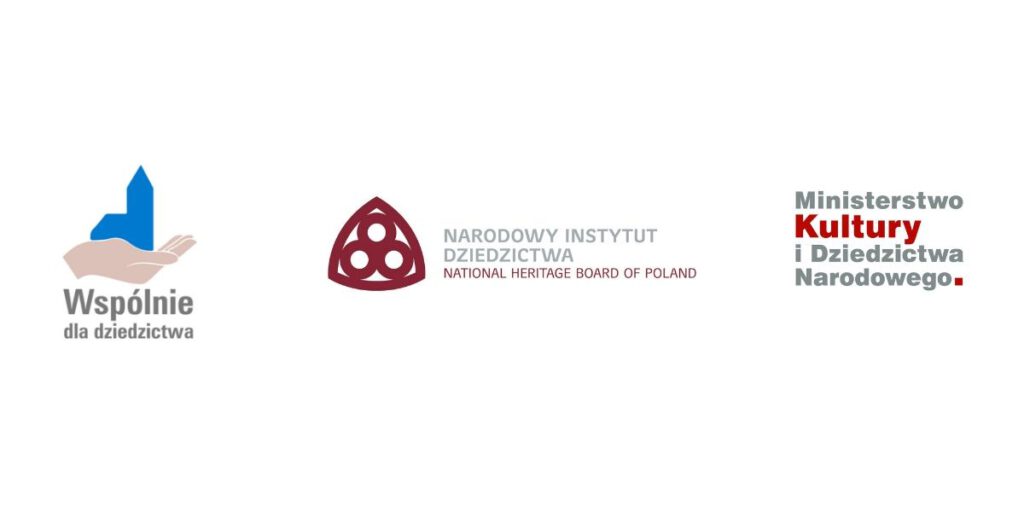 Wspólnie dla dziedzictwa, Narodowy Instytut Dziedzicwta, Ministerstwo Kultury i Dziedzictwa Narodowego wspierają projekt Zadomowieni w dziedzictwie