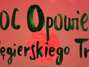 Plakat 10-tych urodzin Opowieści z Walizki, w programie warsztaty z opowieści, opowieści, spacer