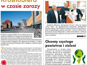 Pierwsza strona KrosnoSfery nr 28 z 20 marca 2020r.