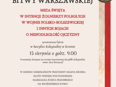 Obchody 100lecia Bitwy Warszawskiej w Krośnie - 1.08.2020