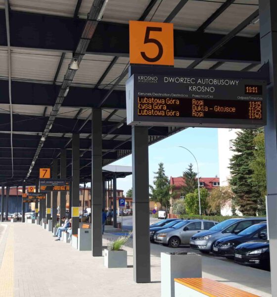 Dobiegły końca prace związane z modernizacją krośnieńskiego dworca autobusowego