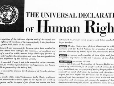 Powszechna Deklaracja Praw Człowieka ma już 72 lata!