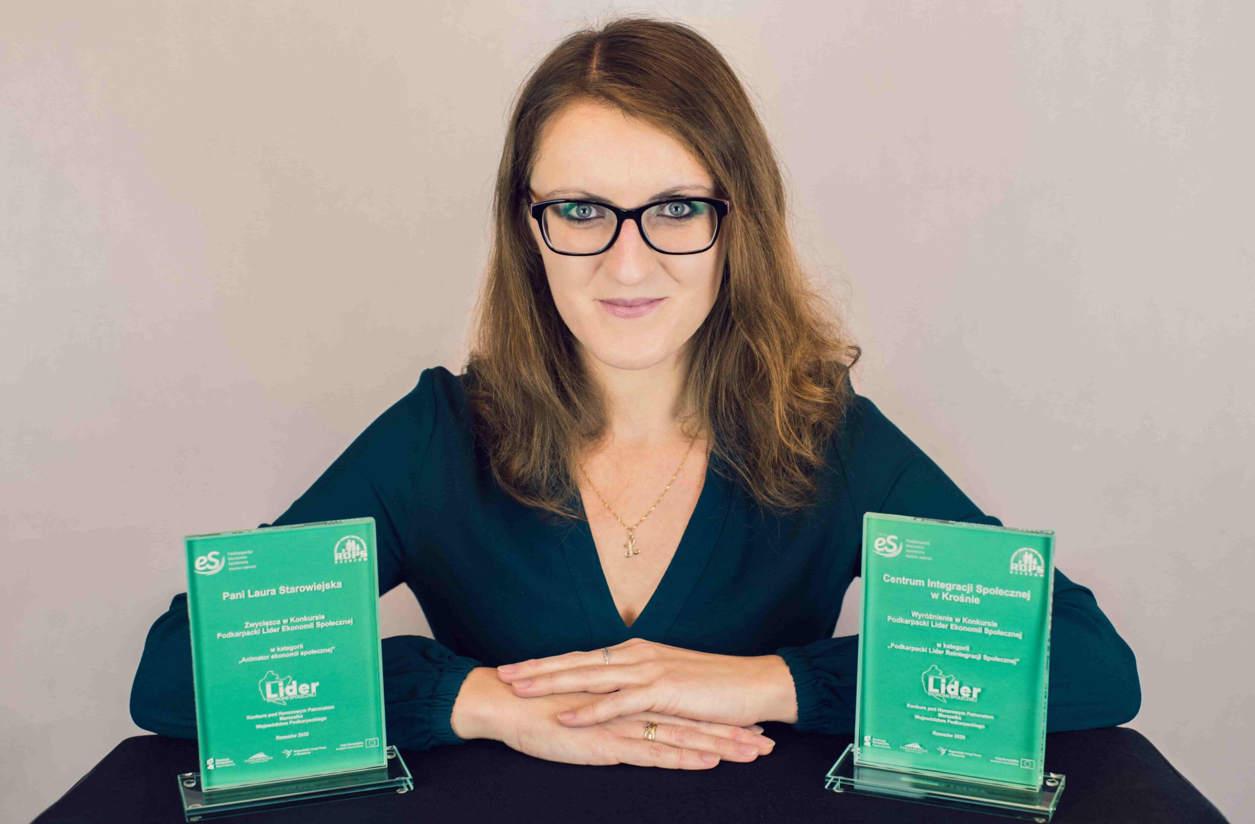 Laura Starowiejska, kierowniczka Centrum Integracji Społecznej w Krośnie
