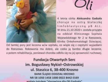 Zbiórka dla Oli