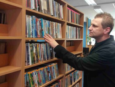 Sławomir Giba, kierownik Filii nr 6 - Centrum Multimedialnego KBP.