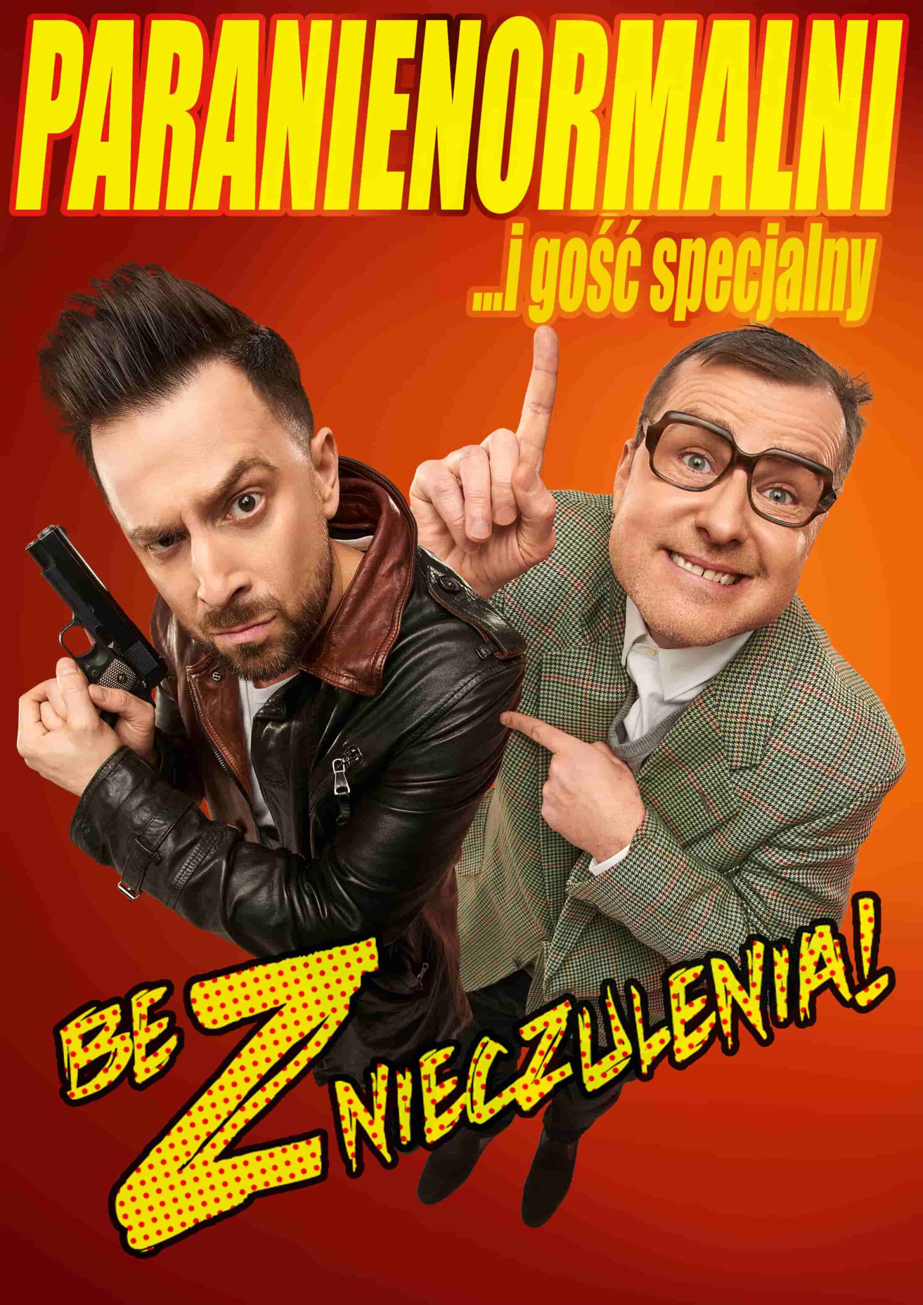 Kabaret Paranienormalni - Bez znieczulenia - plakat