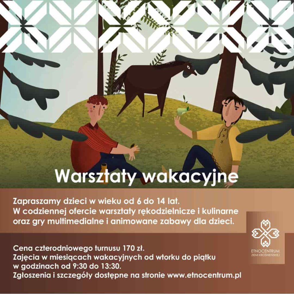 Warsztaty wakacyjne dla dzieci w Etnocentrum
