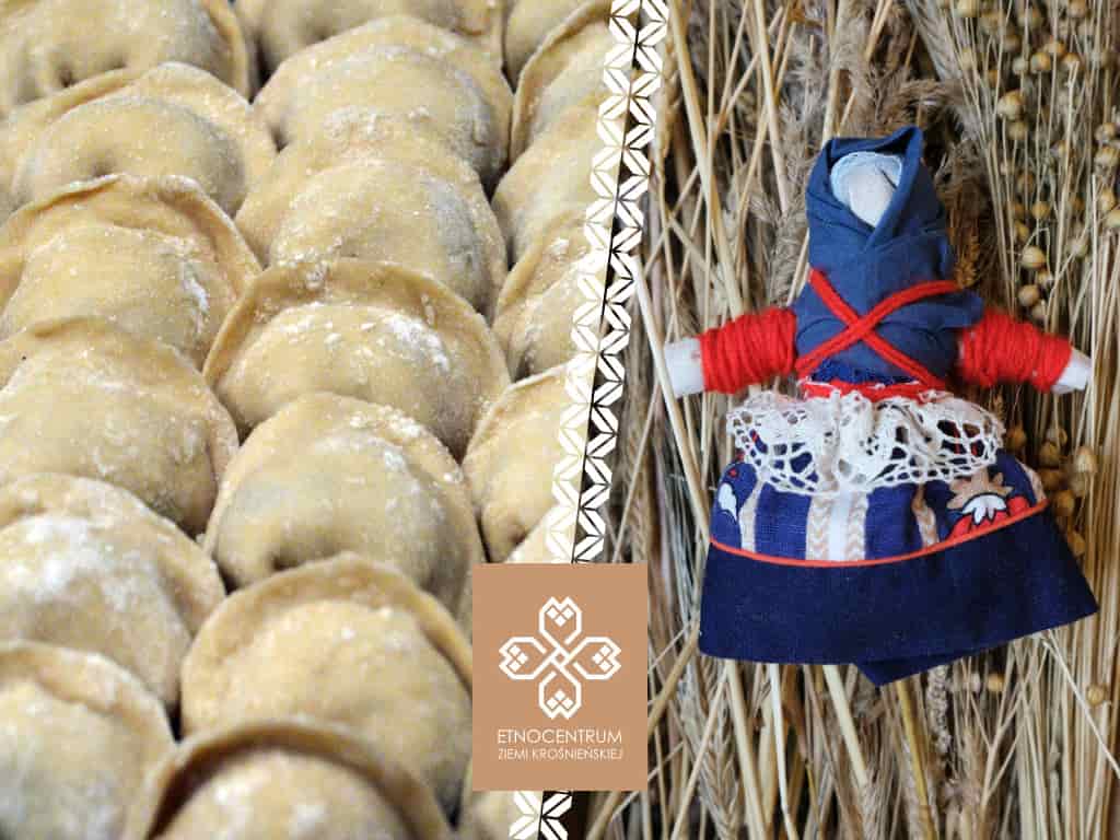 Domowe pierogi i lalka motanka - Etnocentrum Ziemi Krośnieńskiej