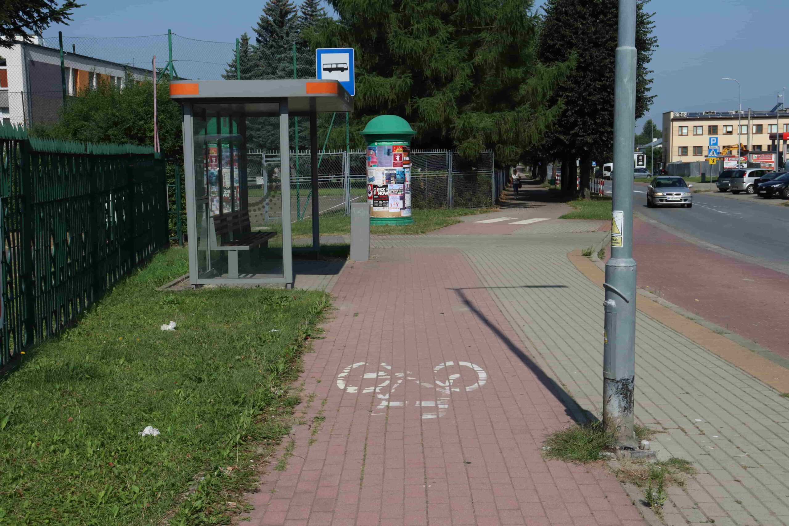 Stan tzw. „ścieżek rowerowych” w Krośnie pozostawia wiele do życzenia