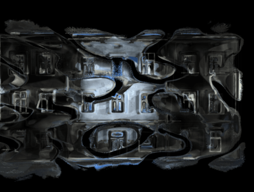 Mapping video, który zostanie wyświetlony 21.08.2021 na fasadzie BWA w Krośnie