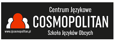 Logo Centrum Językowego Cosmopolitan