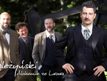 Baner z filmu „Wieleżyński – alchemik ze Lwowa”, najnowszej produkcji Telewizji Obiektyw