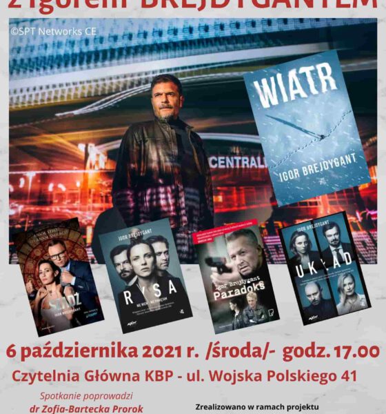 spotkanie autorskie z Igorem Brejdygantem