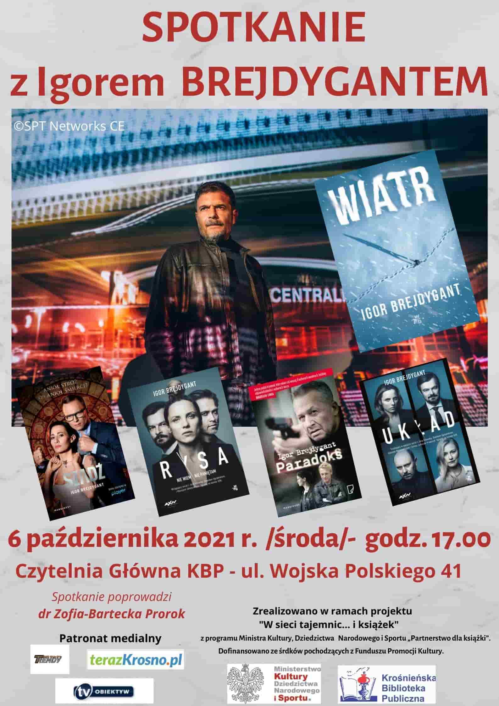 spotkanie autorskie z Igorem Brejdygantem