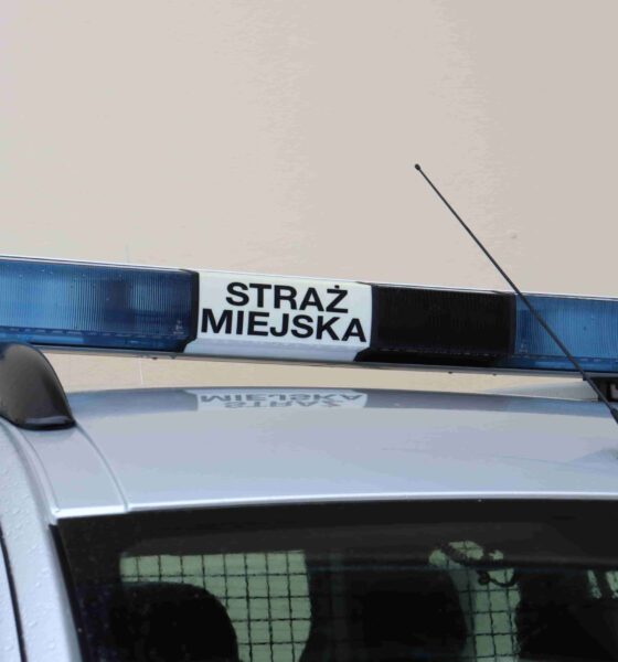 Samochód Straży Miejskiej w Krośnie