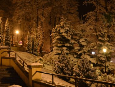 Zimowo-świąteczny Iwonicz-Zdrój