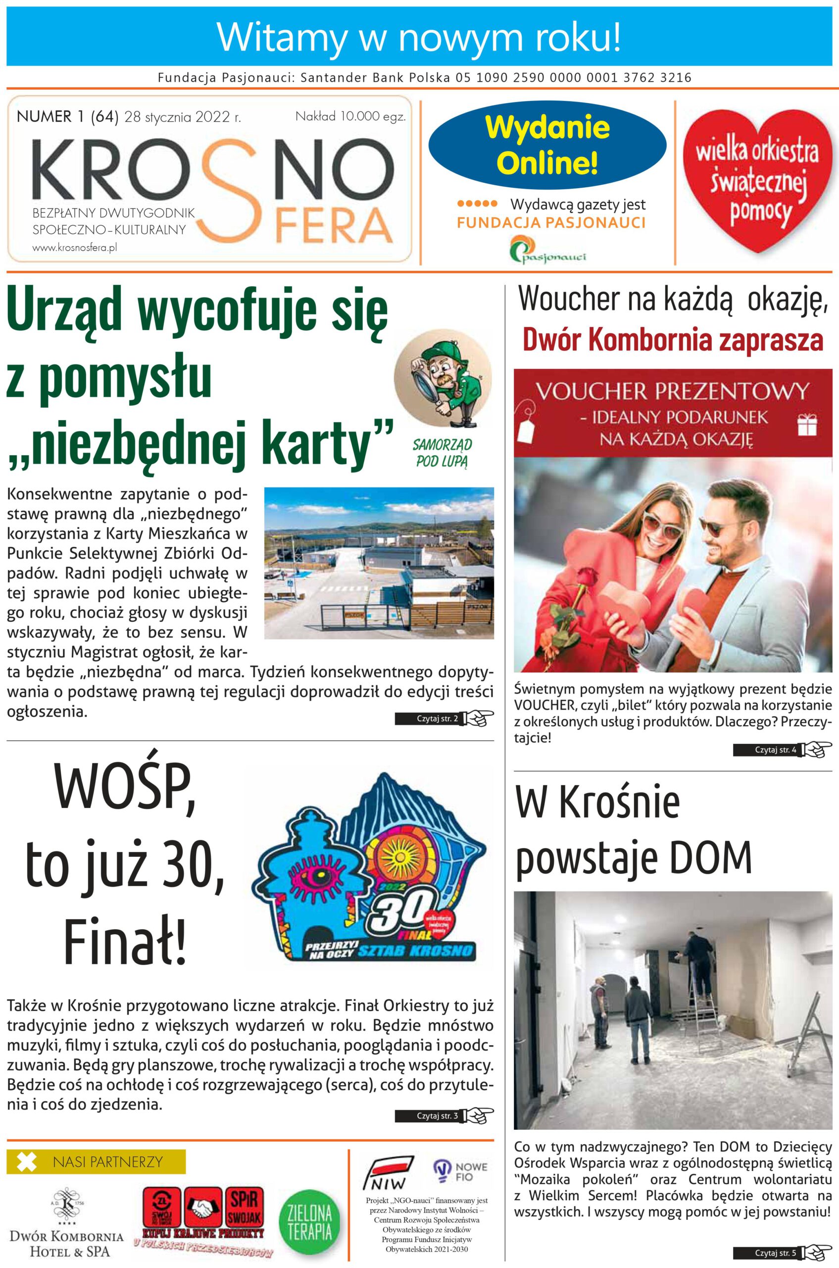 Okładka 64 numeru KrosnoSfery