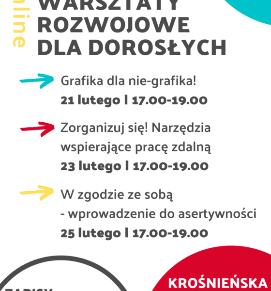 Warsztaty rozwojowe w Krośnieńskiej Bibliotece Publicznej