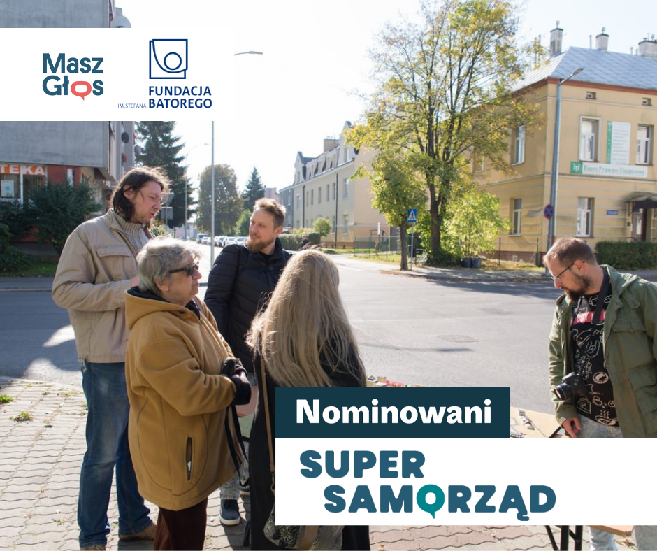 Ekipa GraTy nominowana do nagrody Super Samorząd akcji Masz Głos Fundacji Batorego! do