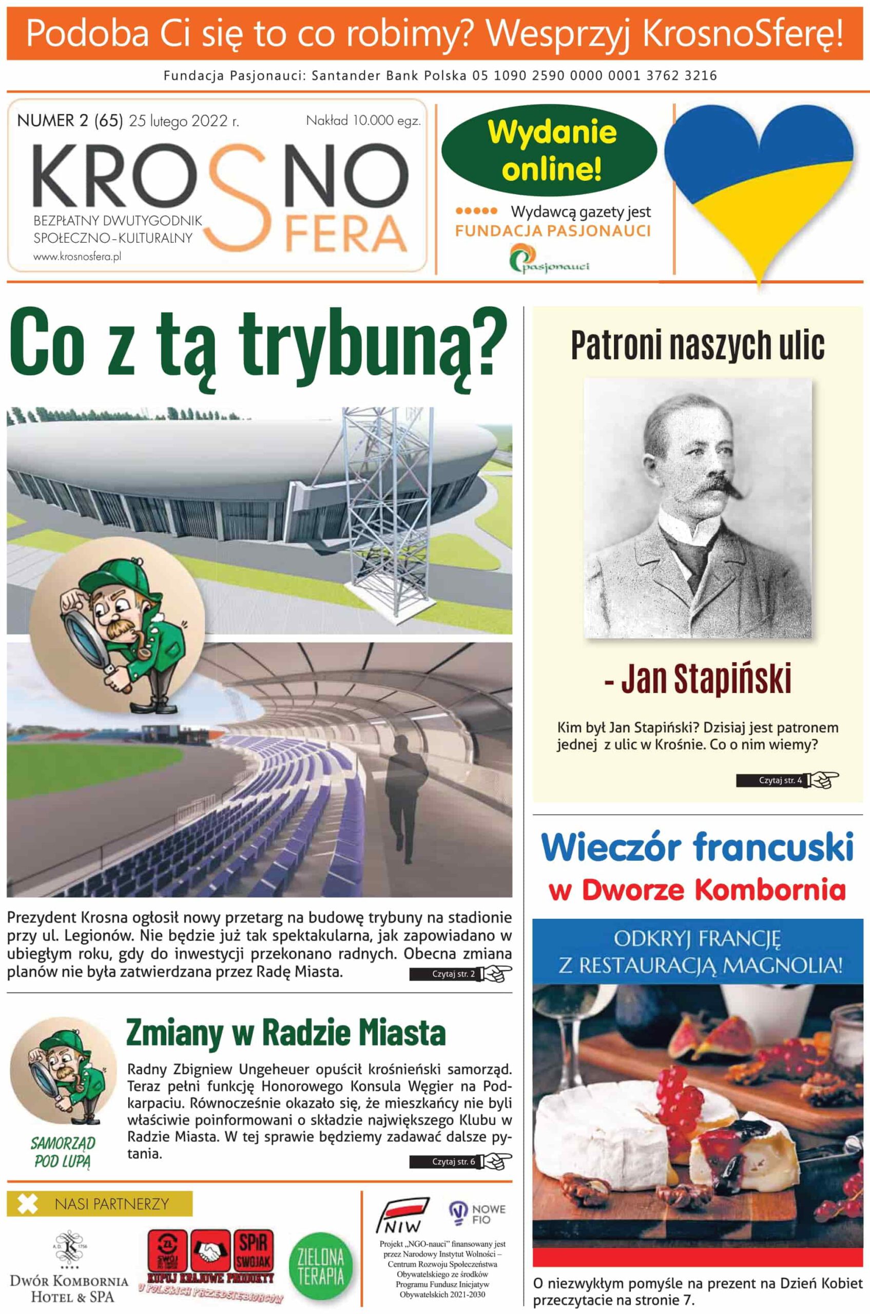 Okładka dwutygodnika KrosnoSfera nr 65