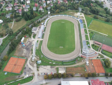 stadion w Krośnie przy Legionów