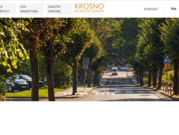 Ulica Paderewskiego w Krośnie