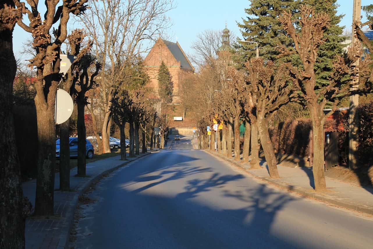 ulica Paderewskiego w Krośnie