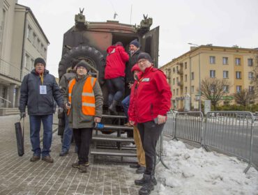 Krośnieńska Krótkofalarska Sieć Ratunkowa podczas finału WOŚP w Krośnie