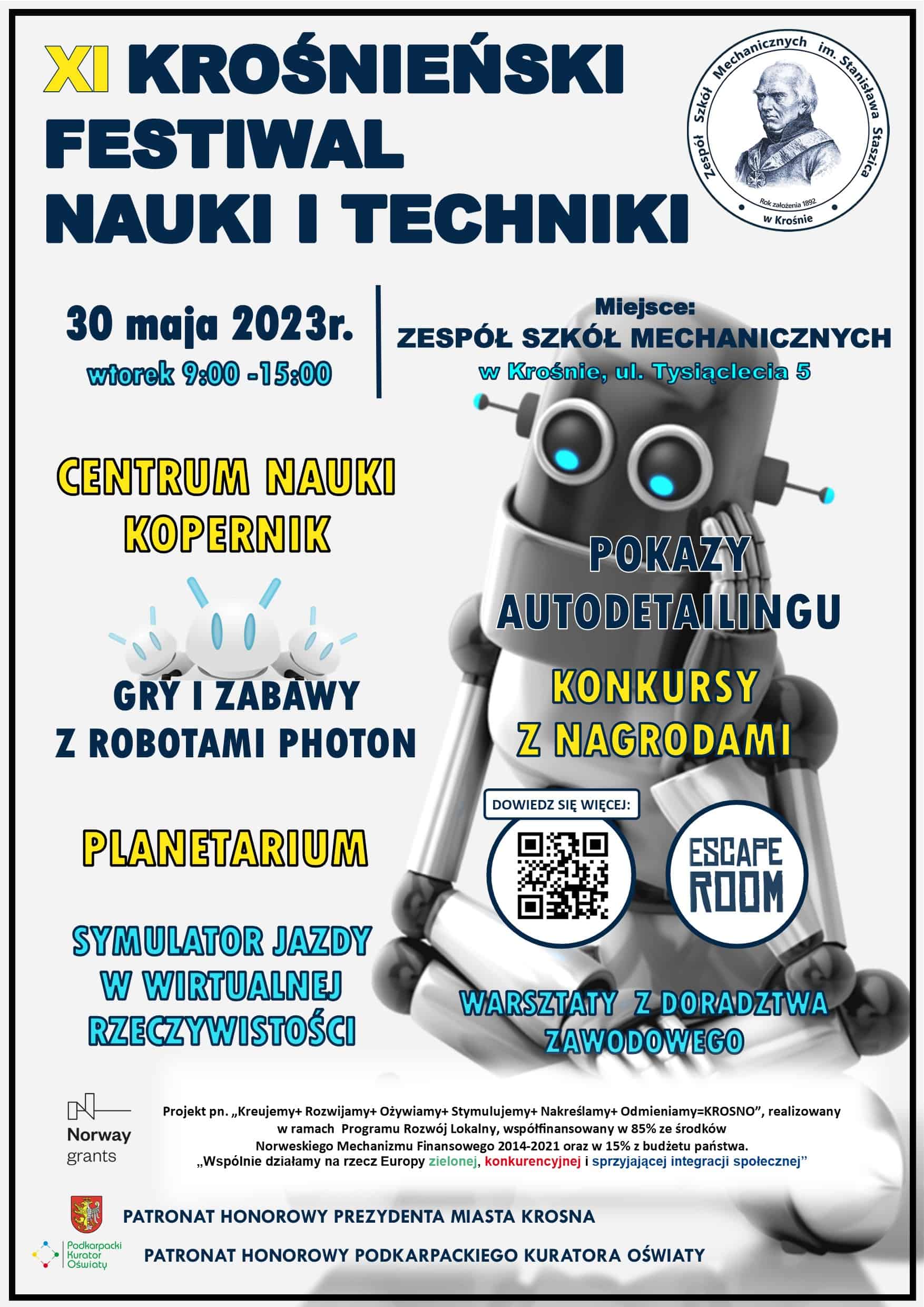 XI Krośnieński Festiwal Nauki i Techniki w Mechaniku