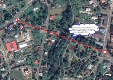 Radni przeciwko "drodze przez park"