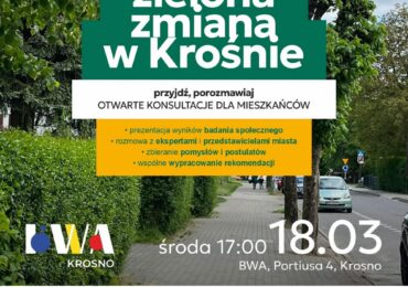 Zielona zmiana w Krośnie: młodzież zaprasza do dyskusji