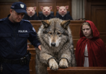 Bajka o wilku i "nietrzeźwym kapturku"