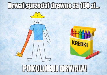 Stało się. Maturzyści kolorowali drwala!