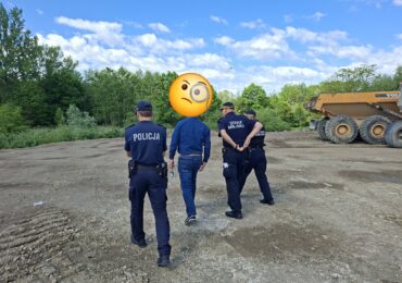 "Staw w Polance", była kontrola z asystą Policji