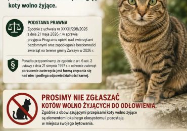"Z szacunkiem i odpowiedzialnością" skandaliczny komunikat gminy Zarszyn